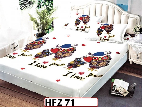 Husa de Pat din Finet + 2 Fete de Perne - Saltea 180x200 - Pat 2 Persoane - HFZ71 Husa de Pat din Finet + 2 Fete de Perne - Saltea 180x200 - Pat 2 Persoane - HFZ71
