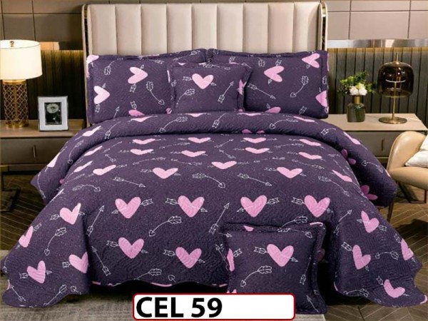 Cuvertura cu 5 piese din BUMBAC 100% CEL59 Cuvertura cu 5 piese din BUMBAC 100% CEL59