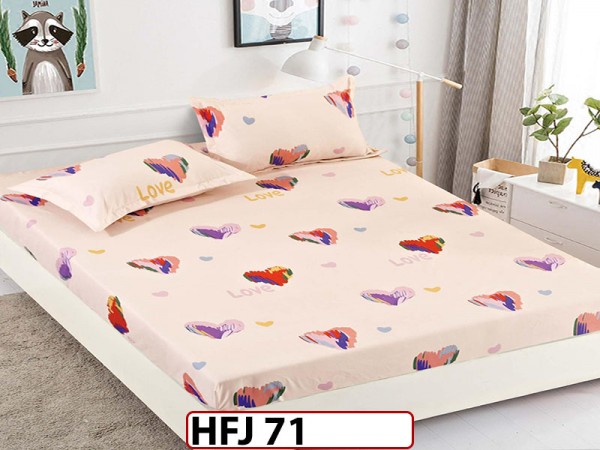 Husa de Pat din Finet + 2 Fete de Perne - Saltea 180x200 - Pat 2 Persoane - HFJ71 Husa de Pat din Finet + 2 Fete de Perne - Saltea 180x200 - Pat 2 Persoane - HFJ71