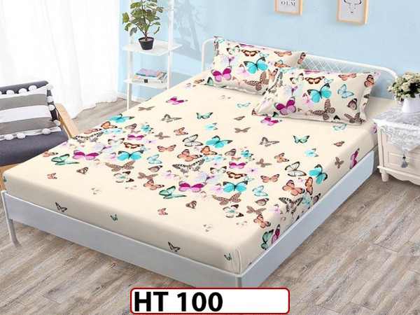 Husa de Pat + 2 Fete de Perne - Saltea 180x200 - Pat 2 Persoane - HT100 Husa de Pat + 2 Fete de Perne - Saltea 180x200 - Pat 2 Persoane - HT100