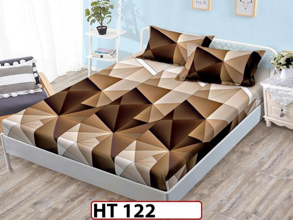 Husa de Pat + 2 Fete de Perne - Saltea 180x200 - Pat 2 Persoane - HT122 Husa de Pat + 2 Fete de Perne - Saltea 180x200 - Pat 2 Persoane - HT122