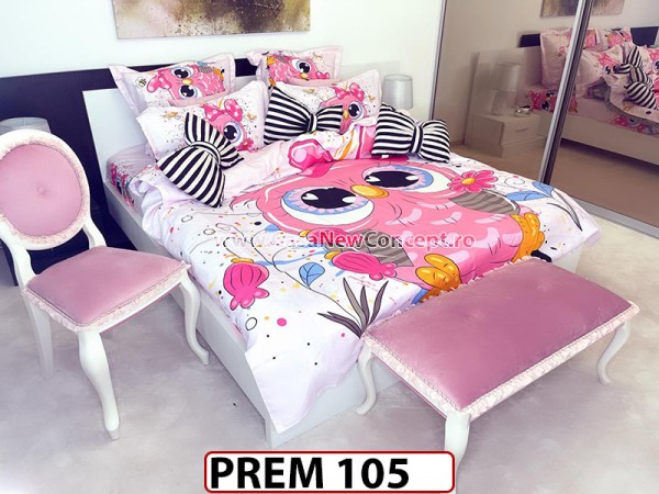Lenjerie din finet 6 piese - Prem 105 Lenjerie din finet 6 piese - Prem 105