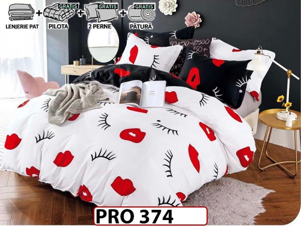 Pachet Promotional Lenjerie din finet 6 piese - PRO374 Pachet Promotional Lenjerie din finet 6 piese - PRO374
