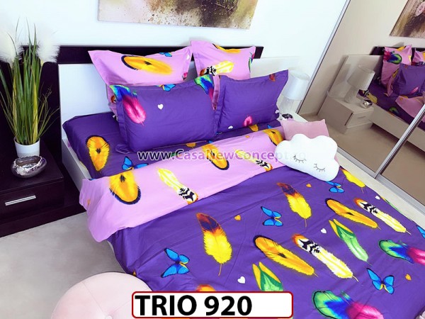 Lenjerie din finet 6 piese - TRIO920 Lenjerie din finet 6 piese - TRIO920