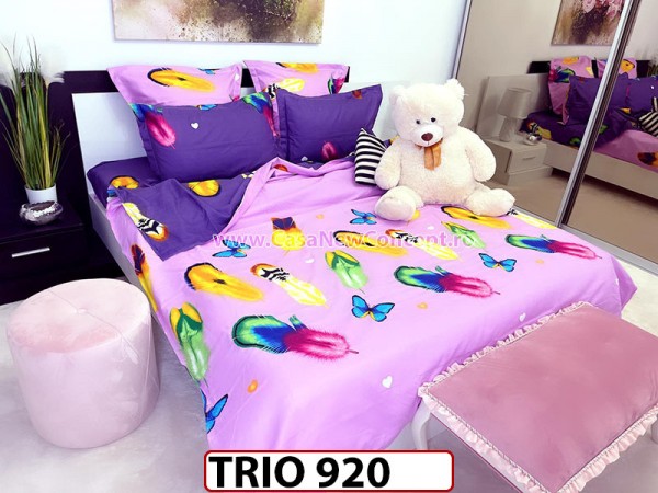 Lenjerie din finet 6 piese - TRIO920 Lenjerie din finet 6 piese - TRIO920