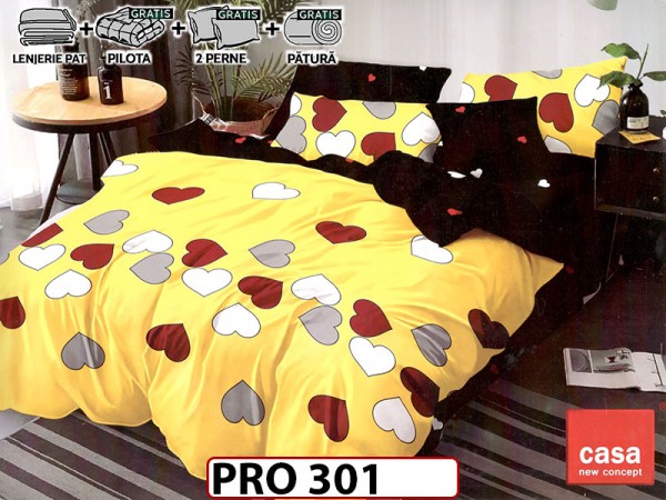 Pachet Promotional Lenjerie din finet 6 piese - PRO301 Pachet Promotional Lenjerie din finet 6 piese - PRO301