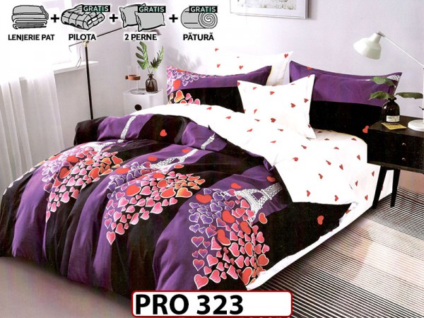 Pachet Promotional Lenjerie din finet 6 piese - PRO323 Pachet Promotional Lenjerie din finet 6 piese - PRO323