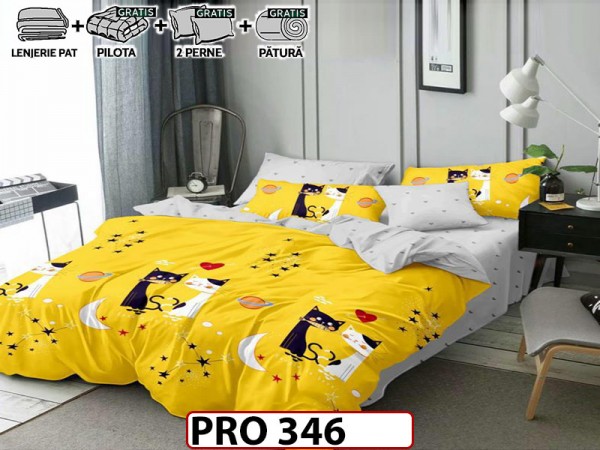 Pachet Promotional Lenjerie din finet 6 piese - PRO346 Pachet Promotional Lenjerie din finet 6 piese - PRO346