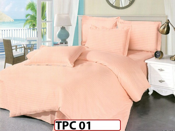 Lenjerie din damasc + patura surpriza - TPC01 Lenjerie din damasc + patura surpriza - TPC01