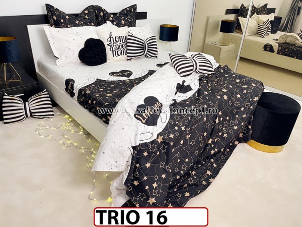 Lenjerie din finet 6 piese - TRIO16 Lenjerie din finet 6 piese - TRIO16