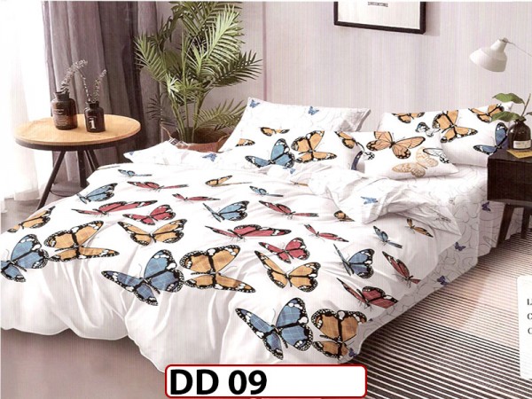 Lenjerie din finet 4 piese o persoana Cod - DD09 Lenjerie din finet 4 piese o persoana Cod - DD09