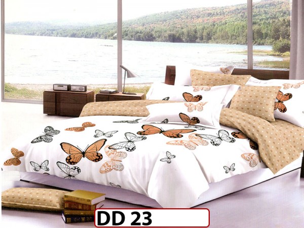 Lenjerie din finet 4 piese o persoana Cod - DD23 Lenjerie din finet 4 piese o persoana Cod - DD23