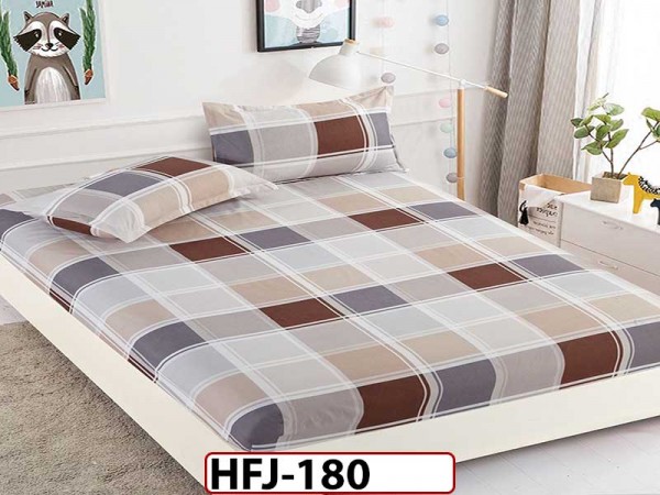 Husa de Pat din Finet + 2 Fete de Perne - Saltea 180x200 - Pat 2 Persoane - HFJ180 Husa de Pat din Finet + 2 Fete de Perne - Saltea 180x200 - Pat 2 Persoane - HFJ180
