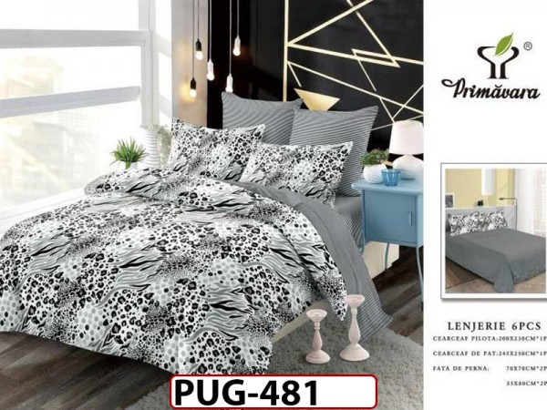 Lenjerie din finet 6 piese - PUG481 Lenjerie din finet 6 piese - PUG481