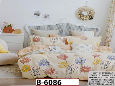 Lenjerie din bumbac 100% 6 piese - B6086 Lenjerie din bumbac 100% 6 piese - B6086