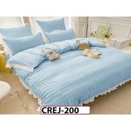 Lenjerie din Finet 6 piese Creponata - CREJ200