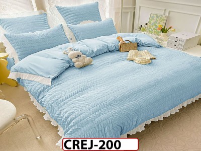 Lenjerie din Finet 6 piese Creponata - CREJ200 Lenjerie din Finet 6 piese Creponata - CREJ200