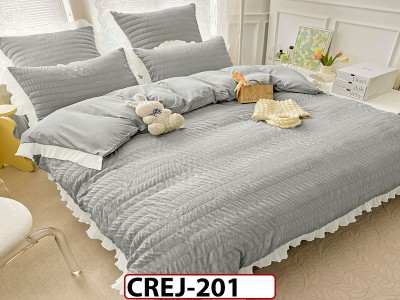 Lenjerie din Finet 6 piese Creponata - CREJ201 Lenjerie din Finet 6 piese Creponata - CREJ201