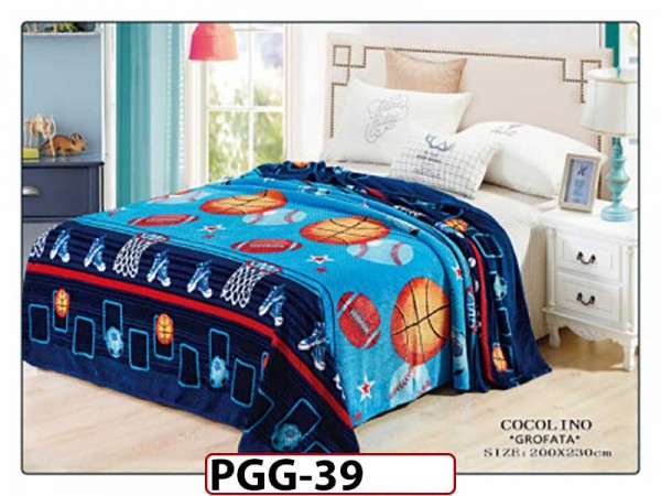 Patura Pufoasa Cocolino Grofata pentru pat dublu PGG39 Patura Pufoasa Cocolino Grofata pentru pat dublu PGG39