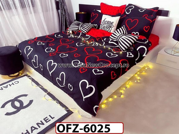 Lenjerie din finet 6 piese - OFZ6025 Lenjerie din finet 6 piese - OFZ6025