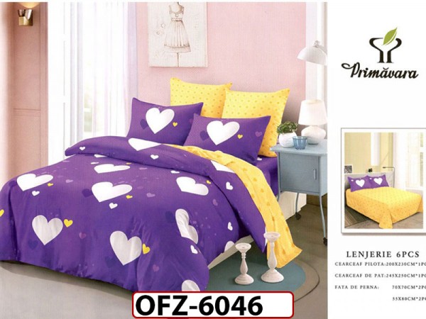 Lenjerie din finet 6 piese - OFZ6046 Lenjerie din finet 6 piese - OFZ6046