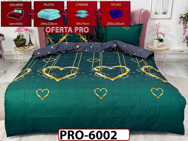 Lenjerie din finet 6 piese - PRO6002 Lenjerie din finet 6 piese - PRO6002