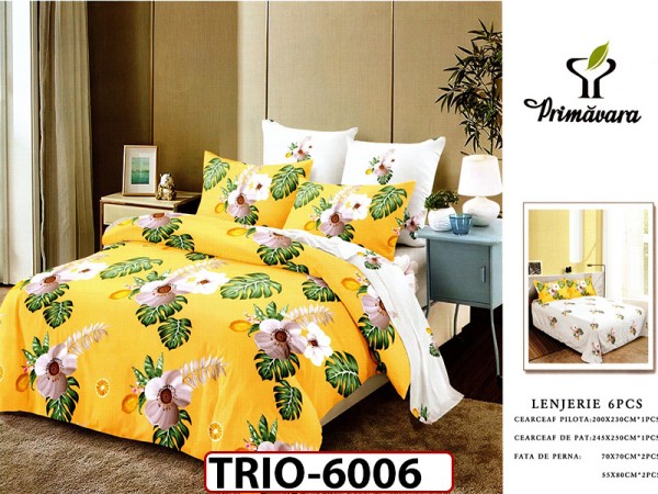 Lenjerie din finet 6 piese - TRIO6006 Lenjerie din finet 6 piese - TRIO6006