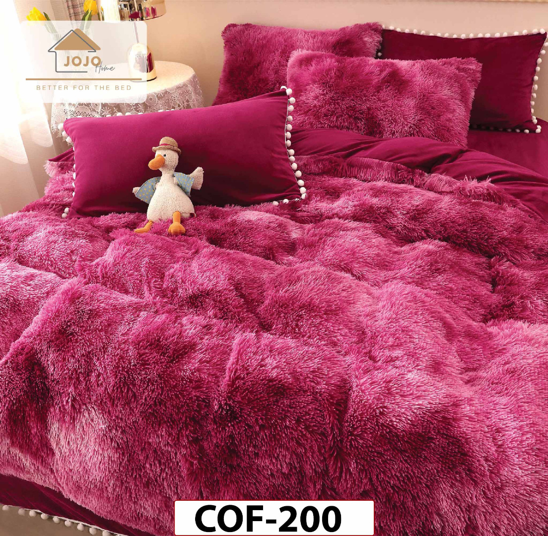 Lenjerie Cocolino Fluffy Pufoasa cu 6 piese - COF200