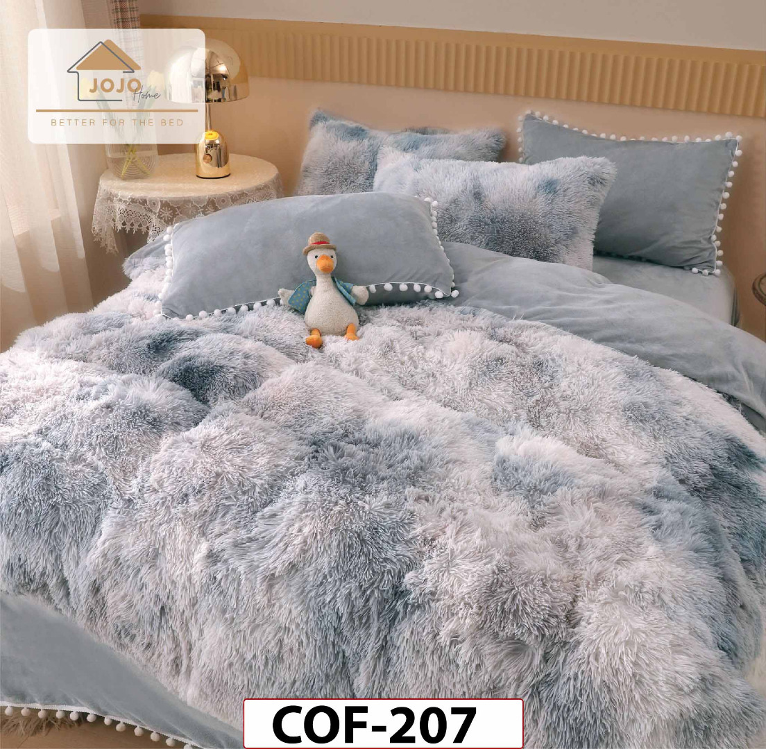 Lenjerie Cocolino Fluffy Pufoasa  cu 6 piese - COF207