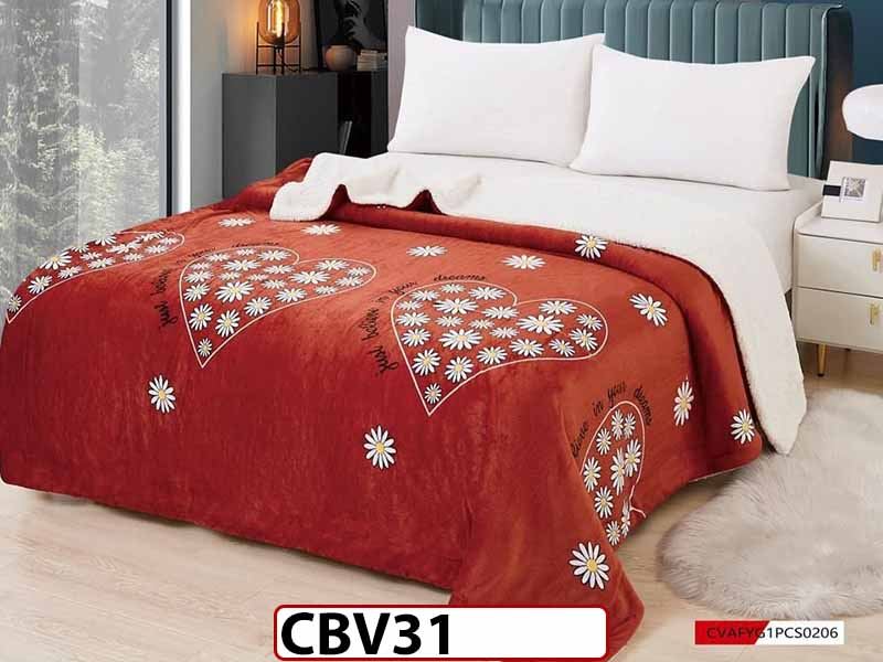 Patura Pufoasa Cocolino cu Blanita 200x230cm CBV31