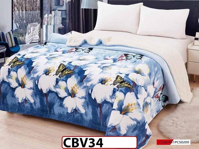 Patura Pufoasa Cocolino cu Blanita 200x230cm CBV34