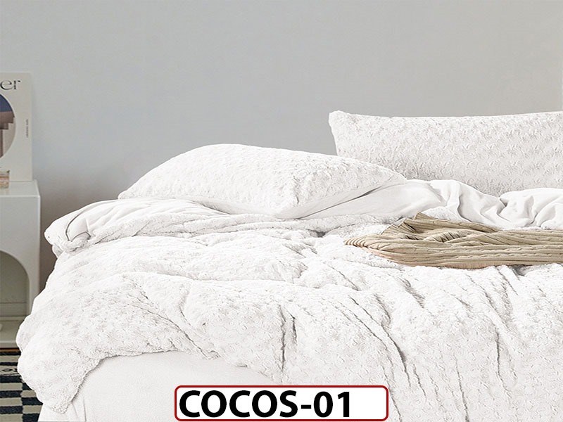 Lenjerie Cocolino cu 4 Piese pentru Doua Persoane - COCOS01