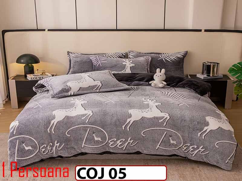 Lenjerie COCOLINO de 1 Persoana cu 4 piese - COJ05