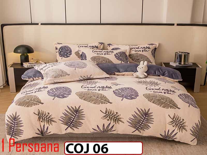 Lenjerie COCOLINO de 1 Persoana cu 4 piese - COJ06