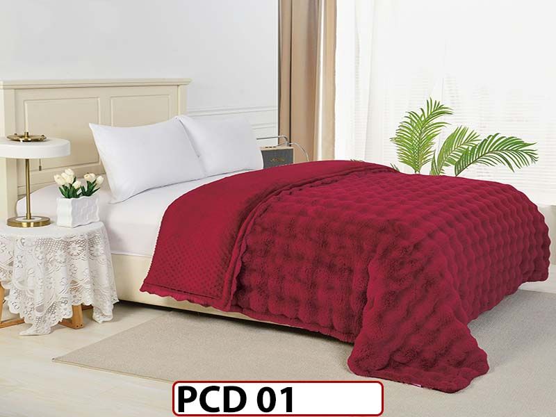 Patura Cocolino Dubla Cu Blana de Iepure- PCD01