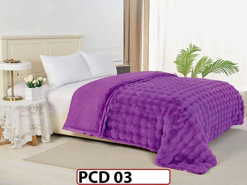 Patura Cocolino Dubla Cu Blana de Iepure- PCD03