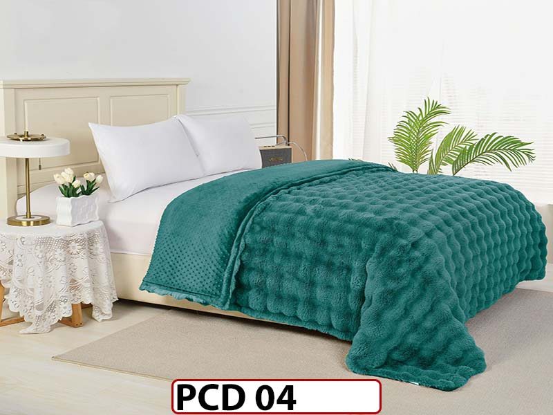 Patura Cocolino Dubla Cu Blana de Iepure- PCD04