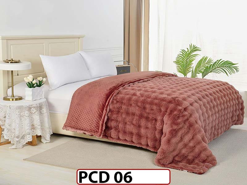 Patura Cocolino Dubla Cu Blana de Iepure- PCD06