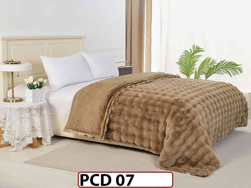 Patura Cocolino Dubla Cu Blana de Iepure- PCD07