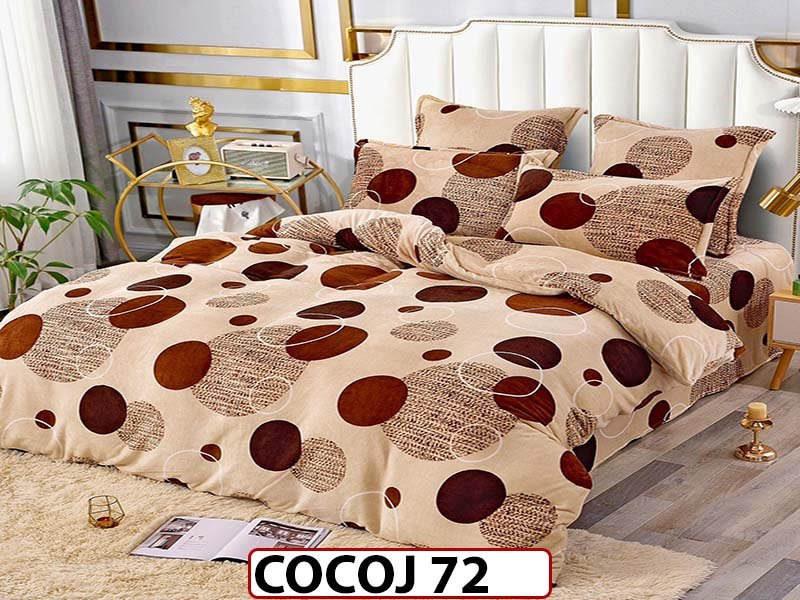 Lenjerie De Pat COCOLINO de 2 Persoane cu 6 piese - COCOJ 72