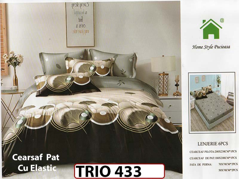 Lenjerie din finet 6 piese - TRIO433