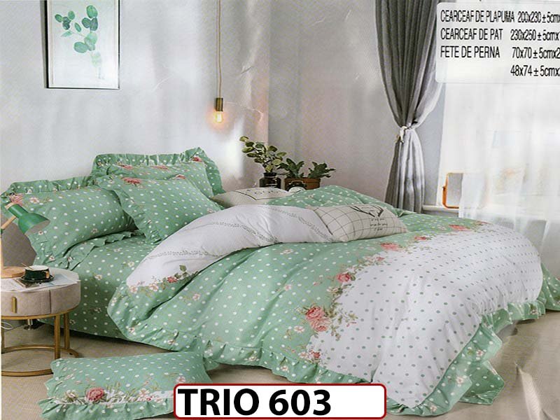 Lenjerie din finet 6 piese - TRIO603