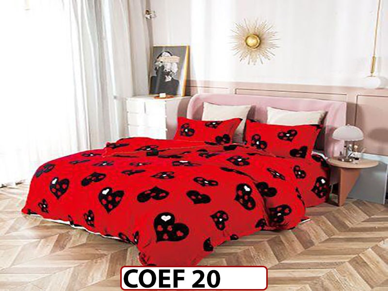 Lenjerie Cocolino cu 4 Piese pentru Doua Persoane - COEF20