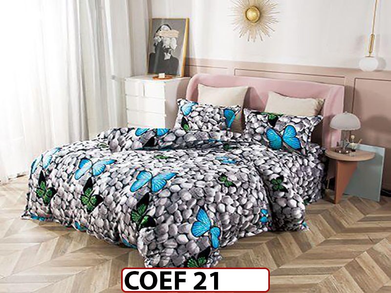 Lenjerie Cocolino cu 4 Piese pentru Doua Persoane - COEF21