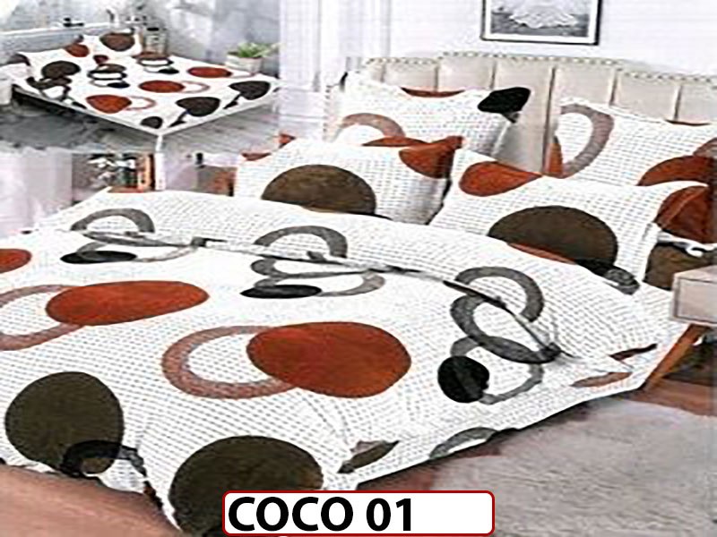 Lenjerie Cocolino 4 piese -Pat De 2 Persoane - COCO01