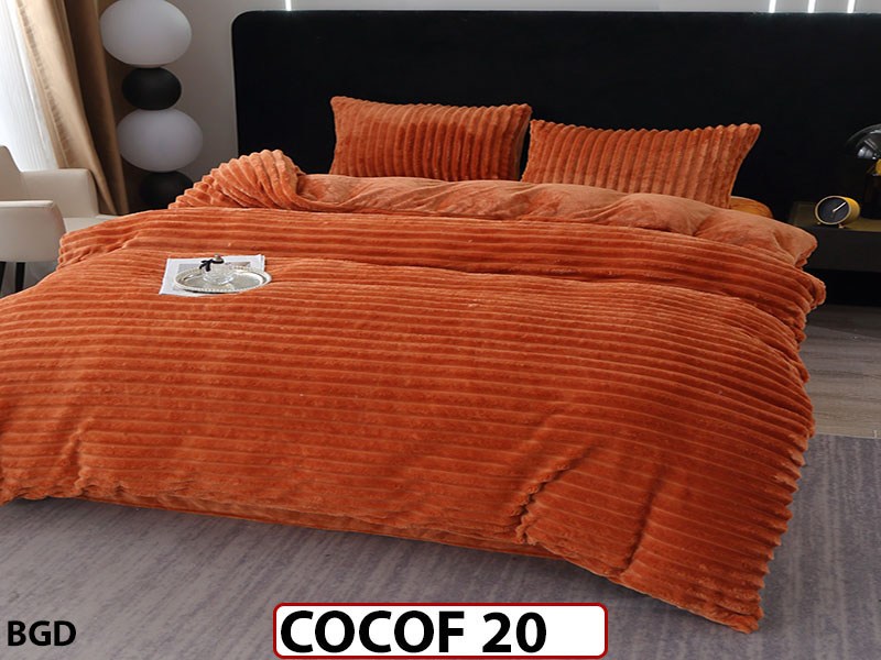 Lenjerie De Pat Cocolino de 2 Persoane cu 4 piese - COCOF20