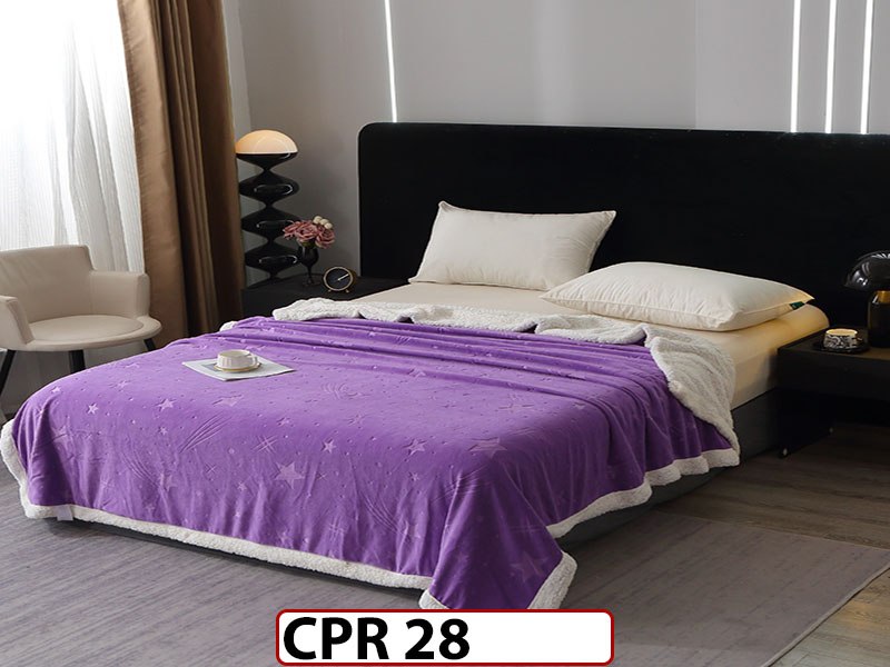 Patura Pufoasa Cocolino cu Blanita cu Fermoar CPR28