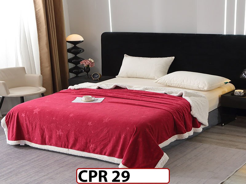 Patura Pufoasa Cocolino cu Blanita cu Fermoar CPR29