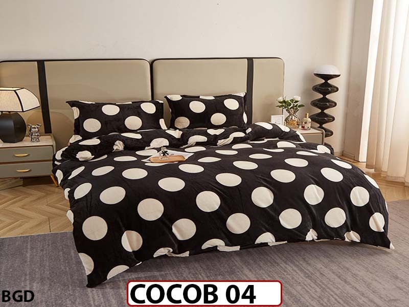 Lenjerie De Pat Cocolino de 2 Persoane cu 4 piese - COCOB04