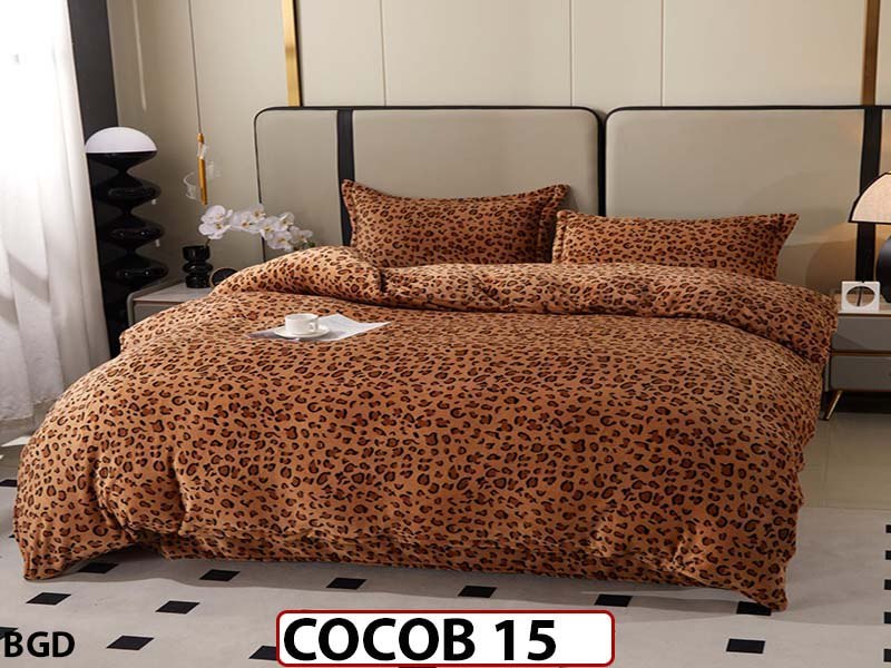 Lenjerie De Pat Cocolino de 2 Persoane cu 4 piese - COCOB15